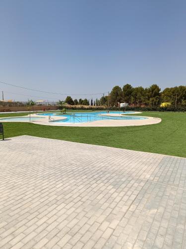 Peldbaseins, The terraces in Freila