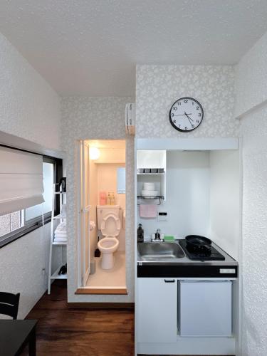 Katsu Hotel 新今宮 - 주방