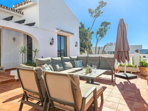 Erkély/terasz, Villa de la Fuente in Mijas in La Sierrezuela