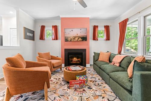 Cozy 3BD Stay, BBQ & Yard, Mins to Duke & Downtown