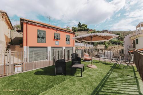 Exterior view, Alassio Hill House in Alassio