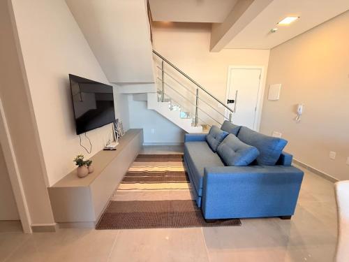 Apê Blue | 3 quartos | 800m do Costão do Santinho (Ape Blue | 3 quartos | 800m do Costao do Santinho) in Santinho Beach