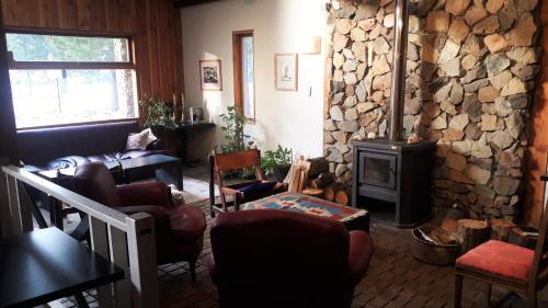 Krogs/atpūtas telpa, Paralelo 42° Lodge in El Maitena