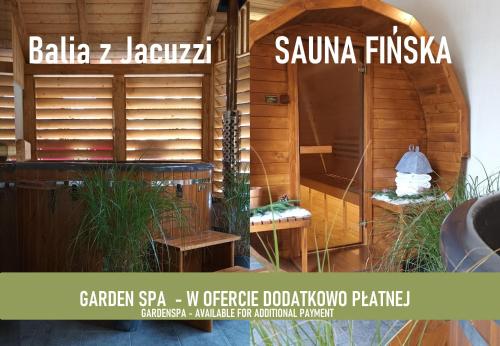 Domek RiverHut - Małe Ciche Sauna & Jacuzzi