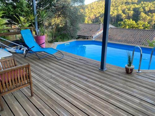 Villa entre mer et montagne gîte à louer La Destrousse