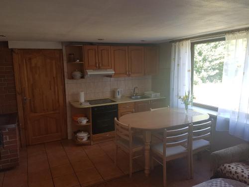 廚房, Guest house Vilciņi (Guest house Vilcini) in 利耶帕亞