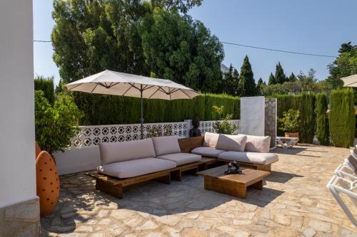 ระเบียง/ชานเรือน, Casa Winston in กลางเมืองคาเบีย