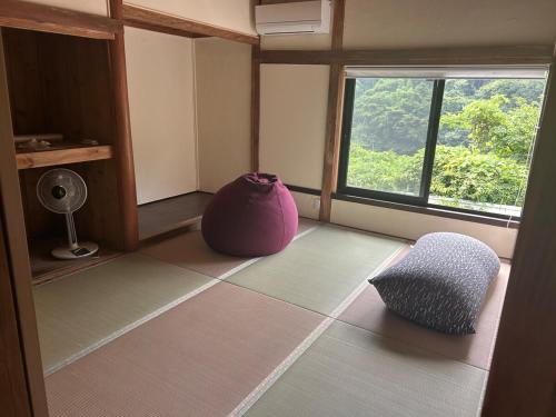 自然感じるテラス