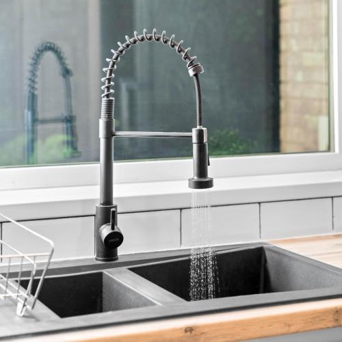 Kitchen, Stylish 2-Bed Apartment - Netflix, Garden & Free Parking 21E in Sutton Coldfield