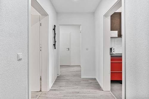 廚房, RAUMSCHMIDE Apartments Esslingen Altbach in 阿爾特巴赫