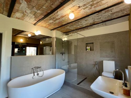 淋浴間, Der Birkenhof Uckermark in 卡塞科