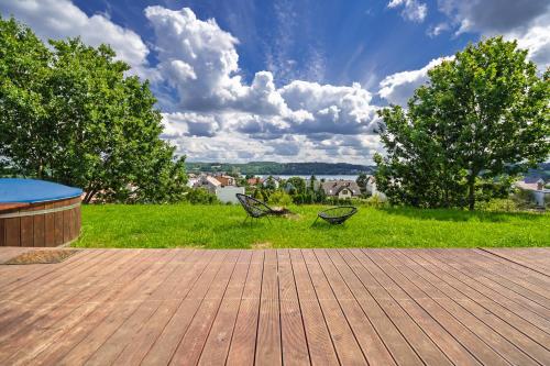 Balkons/terase, Dom w Chmielnie Na Wzgórzu (Dom w Chmielnie Na Wzgorzu) in Chmielno