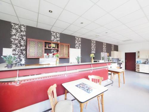Kitchen, Nibelungen-Stubb mit einer Gemeinschaftskuche in Lautertal (Odenwald)