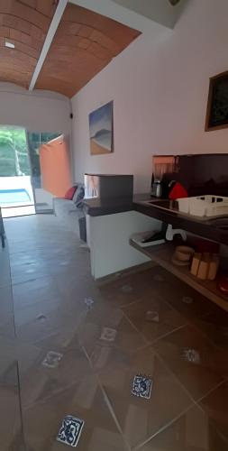 Konyha, C10 Casa colmena 3 minutos playa alberca 2 rec. in Centro