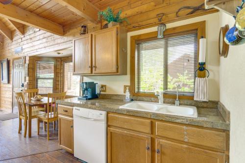 Rustic Village Lake Cabin Escape with Deck and Grill! in Pagosa Springs, USA