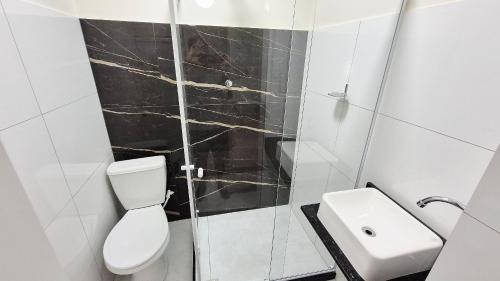 Fürdőszoba, Apartamento Vila Velha in Vila Velha