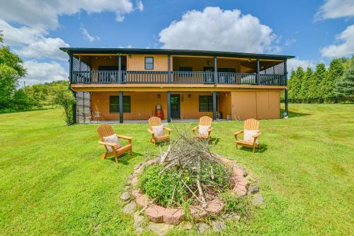 . Romantic Afton Escape w/ Fire Pit & Scenic Views