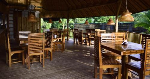 Étterem, Playa Alegre in Bahia Solano (Choco)