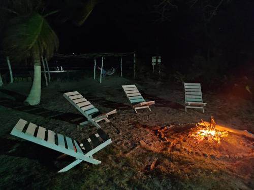 Dārzs, Casa a pie de playa - Paraíso de Sol (Casa a pie de playa - Paraiso de Sol) in Tampamachoco