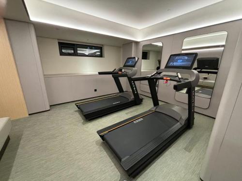 Fitness center, 全季北京亦庄荣华南路酒店 in Yizhuang