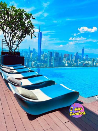 5 Star Comfort Riveria City Kl Sentral 2pax 2pax Infinity Pool - Kuala Lumpur