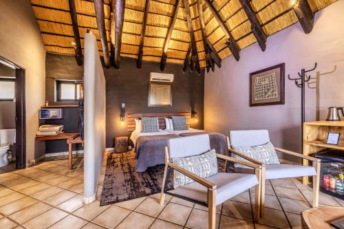 Baño, Ai Aiba - The Rock Painting Lodge in Omaruru