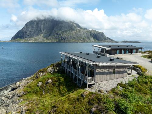 A szálláshely kívülről, Værlandet Havhotell in Værlandet