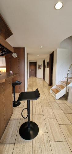 Penthouse with jacuzzi, sauna and rooftop, Curych (fotografie 9)
