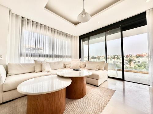 Cocon Luxueux 1 BR, Panoramic View, Parking, Casablanca (fotografie 9)