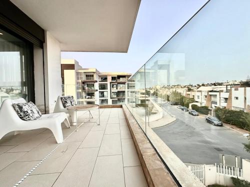Cocon Luxueux 1 BR, Panoramic View, Parking, Casablanca (fotografie 10)