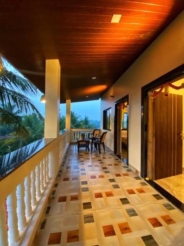 Rõdu/terrass, Beach Hive Resort Kashid in Kashid