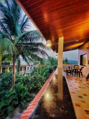 Rõdu/terrass, Beach Hive Resort Kashid in Kashid