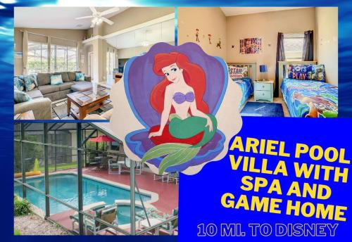Ariel Private Pool Home Wspa in Orlando, USA