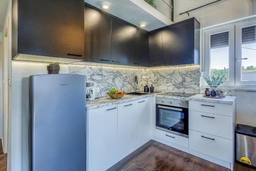 Konyha, Apartments Aki in Milovcici