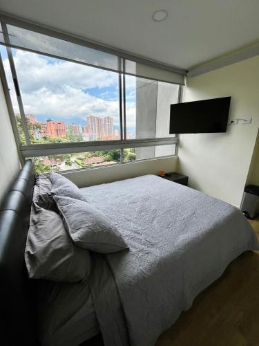 El Poblado, Balcony, Pool, Jacuzzi, Gym, Steamroom, Medellín (fotografie 7)