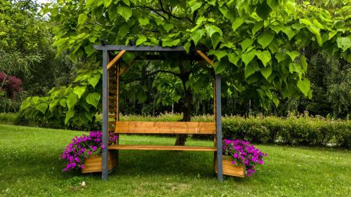 Garden, Apartament ,, Studio '' in Niemce