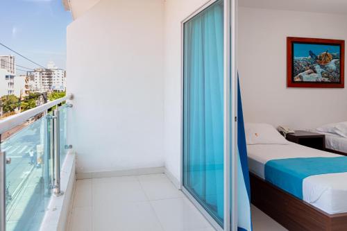 Cảnh quan, Hotel Aguamarina in Santa Marta