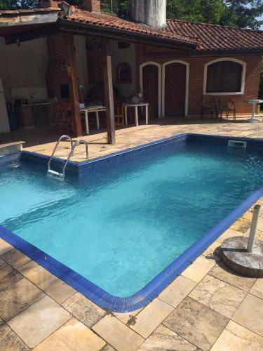Swimming pool, Casa com piscina e quadra in Parelheiros