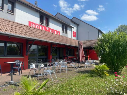 บริการและสิ่งอำนวยความสะดวก, Hotel EDEN- Metz Nord ex le Berlange in วัวปี
