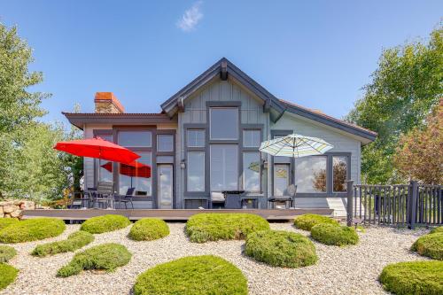 Grand Elk Golf Club On-Site Mtn-View Home with Deck