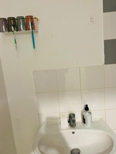 Chambre pinselccc - Pension de famille - Montereau-Fault-Yonne