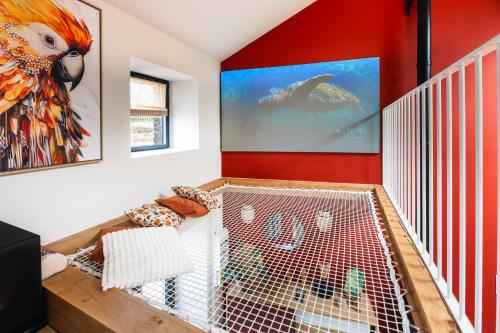 Loft d'architecte jacuzzi, cinema et filet habitation in Monnieres