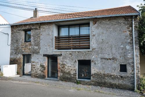 Viesnīcas āriene, Loft d'architecte jacuzzi, cinema et filet habitation in Monnieres