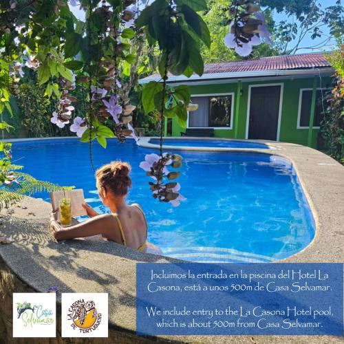 泳池, Casa Selvamar, un oasis en la selva in 托土蓋羅
