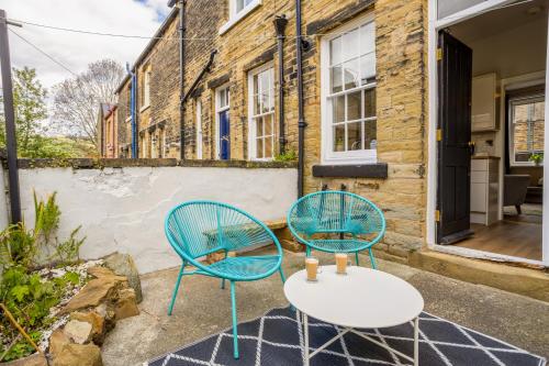 外部景觀, World Heritage Saltaire Stylish Cottage in 希普利