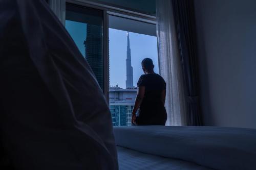 Cozy Burj Khalifa View Retreat, Dubái (foto 9)