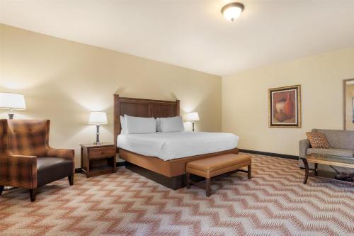 1 king bed, 1 sofa bed