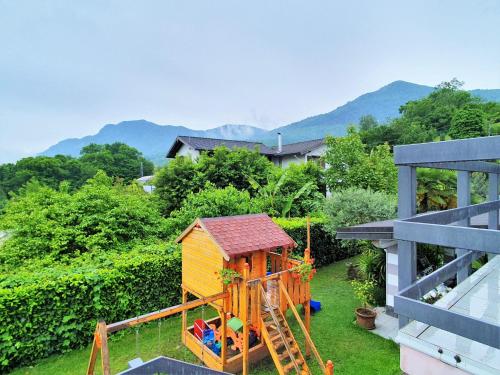 Iekārtas, Holiday Home by Lake Maggiore with Mountain Views in Brissago Valtravaglia