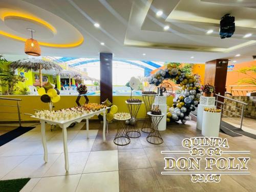 Banquet hall, Hosteria Don Poly in Salcedo