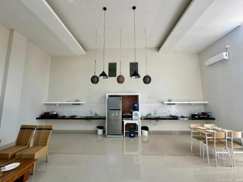 Sala de estar/TV partilhada, The Pudina Stay Probolinggo in Paiton